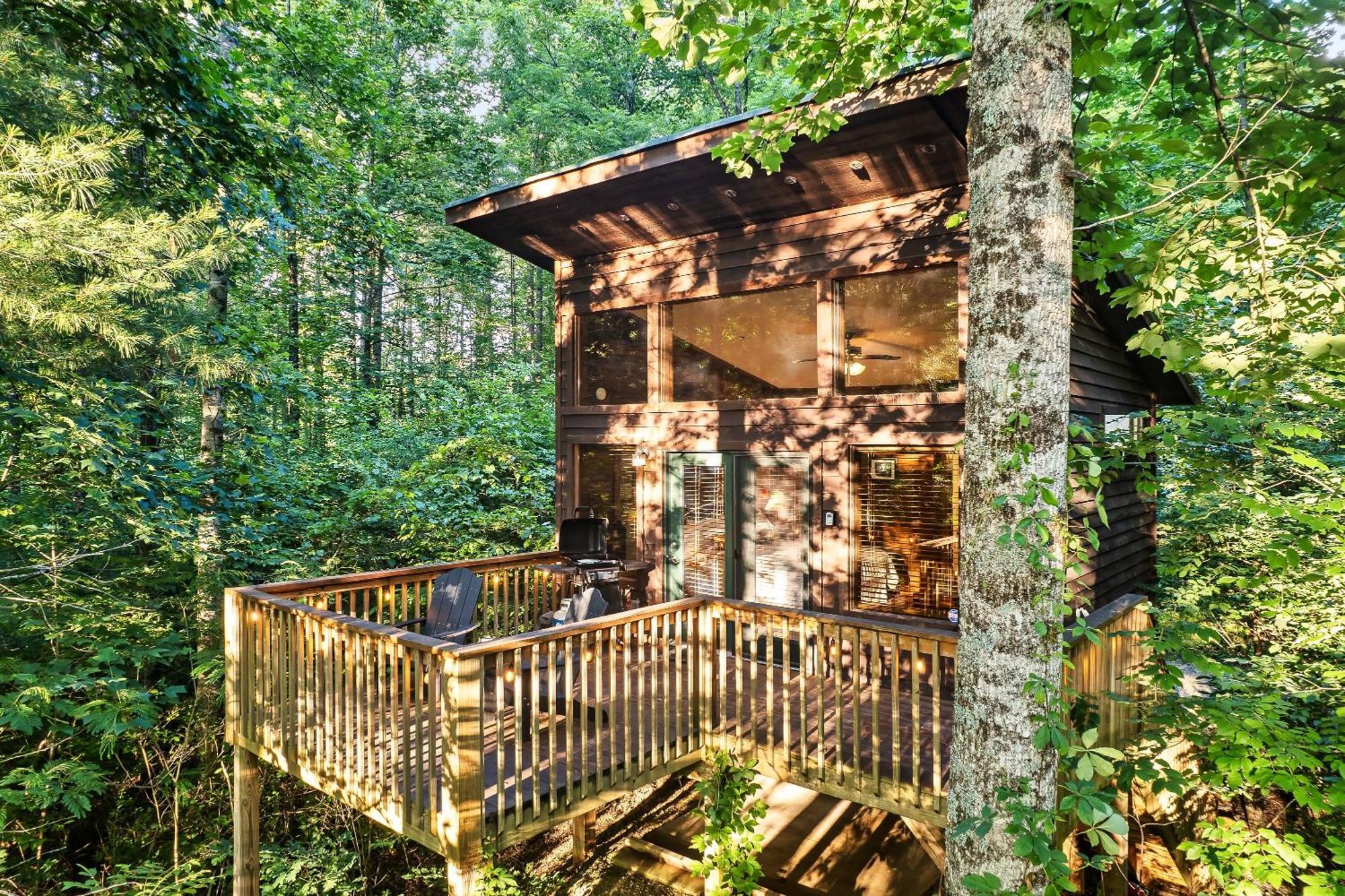 Rivers Edge Treehouses Роббінсвіль Екстер'єр фото